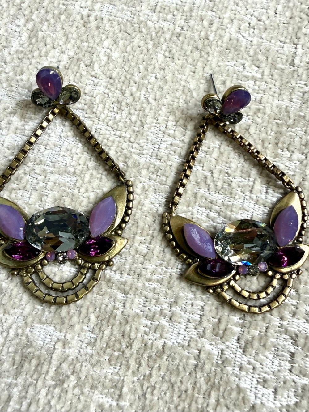 Silpada KR ‘Orchid Ambiance’ Earrings
